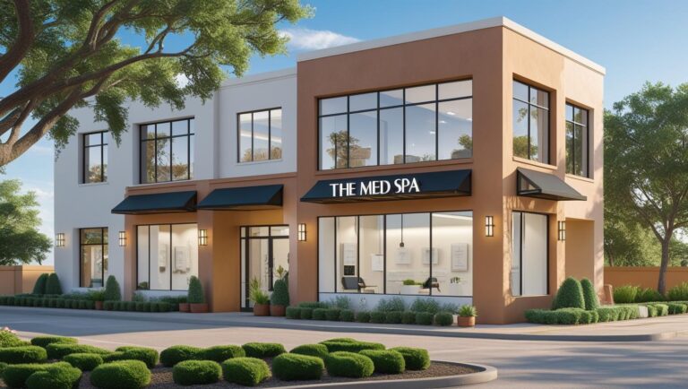 med spa storefront location. university park med spa fractional cfo services.